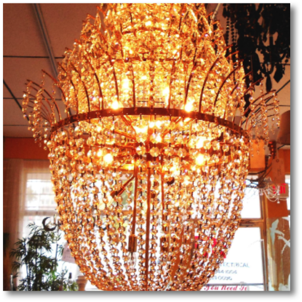 Chandelier Fit for Royalty